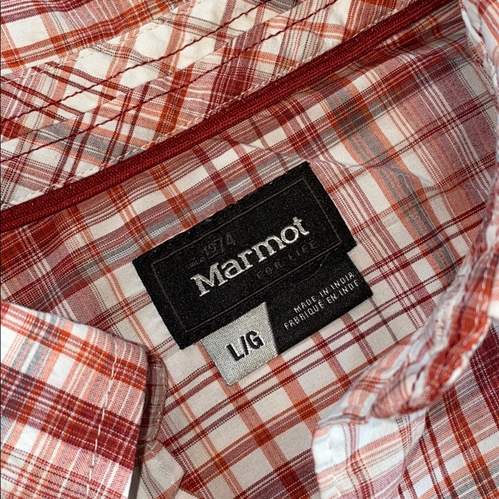 Marmot For Life Large Button Front Shirt - Picture 3 of 7